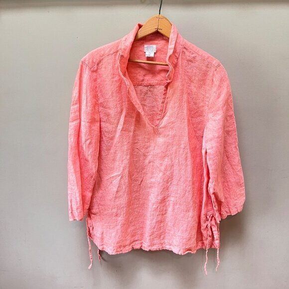 Sigrid‎ Olsen Linen Tunic Top- Size L - Picture 1 of 3